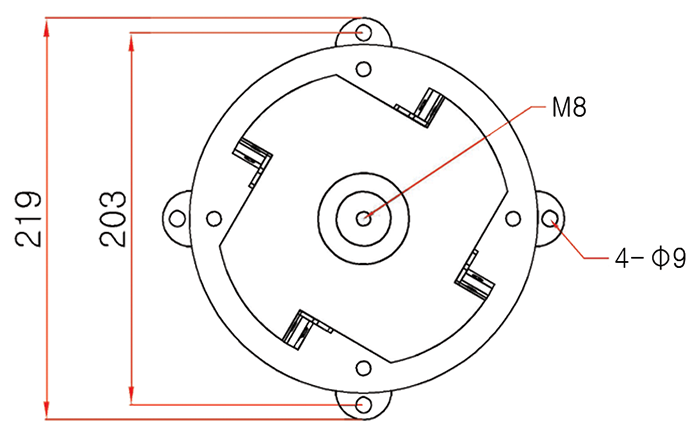 HF 고주파 파츠피더 HF-15 치수 1