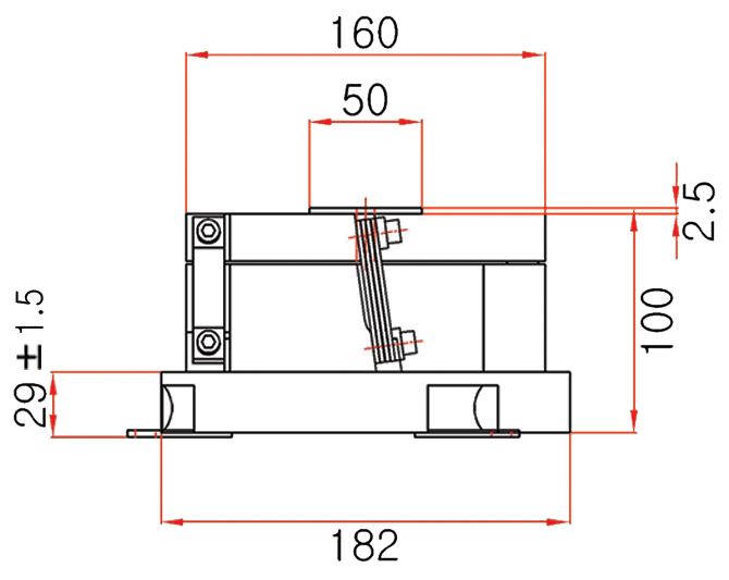 HF 고주파 파츠피더 HF-15 치수 2