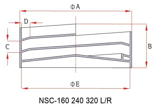 NSC 파츠피더 원통 BOWL 수법 (mm) 1