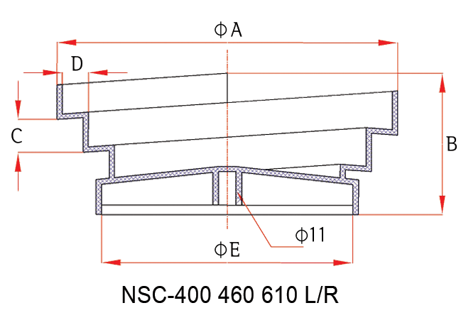NSC 파츠피더 계단 BOWL 수법 (mm) 2